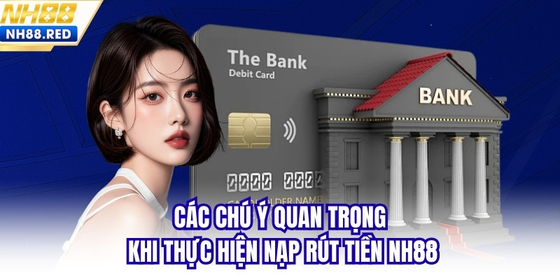 Các chú ý quan trọng khi thực hiện nạp rút tiền NH88