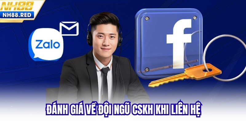 Đánh giá về đội ngũ CSKH khi liên hệ
