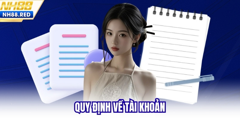Quy định về tài khoản
